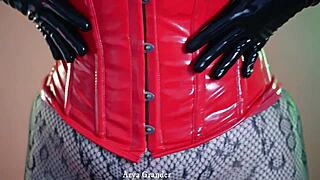 Latex Mistress Compiles Curvy Big Tits Domination Scenes