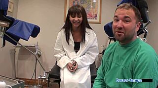 Dr Tampa Tests Eliza Sheilds Shaved Pussy