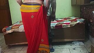 Caught beautiful bhabhi banging? Teen boy spies hot hidden webseries fuck!