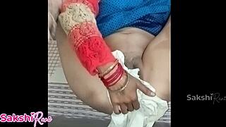 desi stepson spies stepmom peeing then pounds big pussy