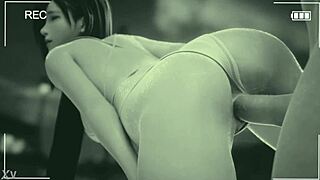 Tifa's Ecstatic Creampie Bent Over Doggy Animation