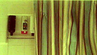 Blonde masturbates her big clit and hairy wet pussy on toilet.