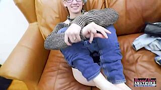 raven the exotic nerd coed want her shaved pussy fingered and ass fucked