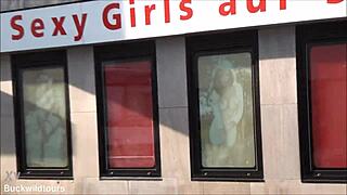 wandering hannover streets on reitwallstrasse feels so alive with german tourist vibes