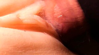 Fuck Cute Fuckdoll's Shaved Pussy Then Cum Close-Up Explosion