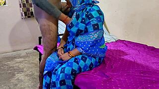 desi indian bhabhi bent over taking massive cock doggystyle in hardcore quickie fuck