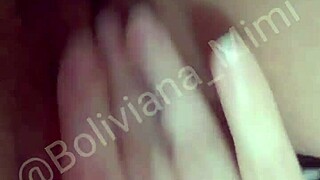 Mimi Fingers Pussy Without Panties In Laundry