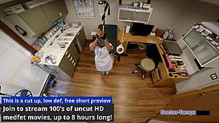 Dr Tampa Tests Eliza Sheilds Shaved Pussy