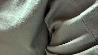 pregnant amateur rides big cock cowgirl till creampie orgasm.