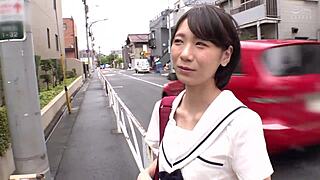 tiny tits cutie mashiro flashes white panties gets drugged horny quick