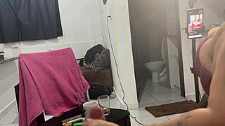 Firegreen2 Brazilian BBW Saggy Tits Punheta Camera Prive Bedroom