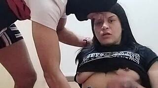 me masturbating while sucking stepbro's bare cock