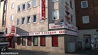 wandering hannover streets on reitwallstrasse feels so alive with german tourist vibes