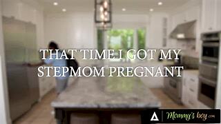 I breed stepmom danielle renae riding my huge cock secret