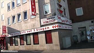 wandering hannover streets on reitwallstrasse feels so alive with german tourist vibes