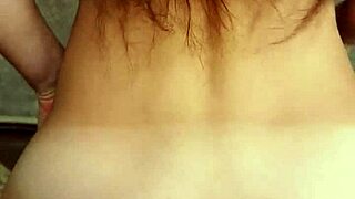 Naughty Homemade Babe Bent Over for Close-Up Ass Creampie and Gaping Fuck