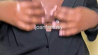 joanfantasy sneaks solo masturbation flashing big ass in bathroom lunch break