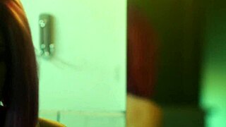 alexandra daddario's big tits bounce in hot sex