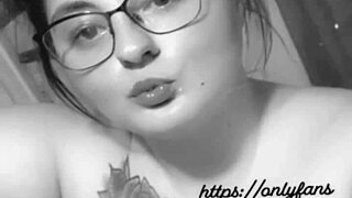 Big tits bbw milf masturbates fat pussy before black monster cock party fuck