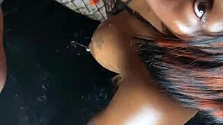 check out this lace fishnet ebony big ass sextape compilation