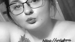 Big tits bbw milf masturbates fat pussy before black monster cock party fuck