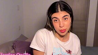 Colombian Stepdaughter Squirts First Time on My Cock Creampie Facial!