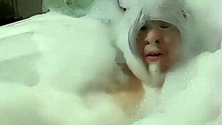 Pounding cyno cosplay costumes in steamy bubble bath bliss