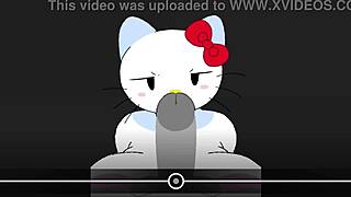 hello kitty screams as big cock bangs her tight ass hole