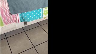 FUCKING MY STEPBRO'S MONSTER COCK WHILE FAMILY'S HOME!