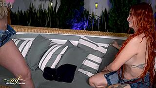 mature colombian milf monique fuentes seduces latina friend andrea castro for first squirting lesbian toy play