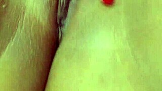 latina bbw begs for tongue on her fat tits and pussy