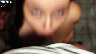mc akira gives tasty ass till cumming then sucks