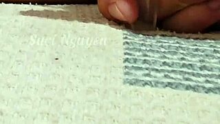 vietnamese teen's tight wet pussy gets intimately probed and creampied in homemade bliss