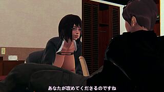 ¡ProfesorAs Enamoradas Hacen Anal Gangbang 3D!