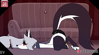 i feel so wild masturbating as furry loona