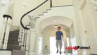 Stepmom chanel preston lets horny stepson fuck her wet mature milf pussy deep