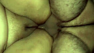 devouring stepmom's juicy pussy on all fours till she screams on my throbbing cock