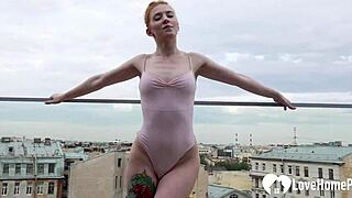 Flexible Ballerina Feels Monster Cock Stretch Her Tight Pussy First Time