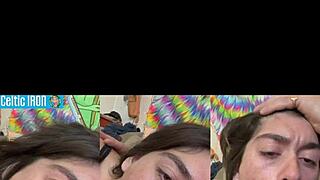 full girlfriend vibe with aubry babcock sloppy sofa blowjob sunday vol 50