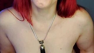 Dad's friend watching my wet pussy masturbation on video call now?