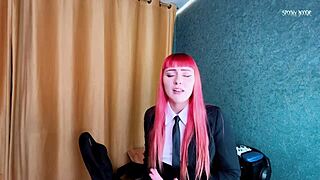 makima's femdom seduction tempts your creampie into her tight pussy roleplay