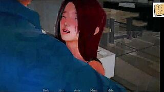 i'm so hooked on my new redhead milf game's tiny tits...