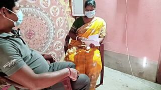 Step-mother asks step-son for free intimate massage session