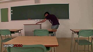 whoa, sultry kyoka mizusawa's seductive school hallway blowjob creampie!