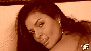 tamiry's mouth and ass wrecked by two monster cocks