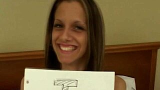 Damn, hot canadian babe sucks cock and takes facial cum!