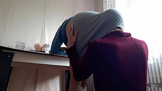 milf boss bends over desk so i tongue her ass for promotion