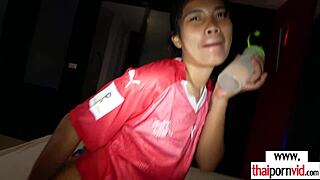 oiled thai teen noey, your tiny pussy ready for my monster cock massage?