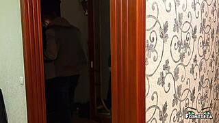 step mom creampie pantry fuck during christmas decorating