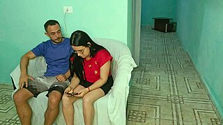 Risky FFM Fuck with Wife's Friend Caught on Camera Bareback!